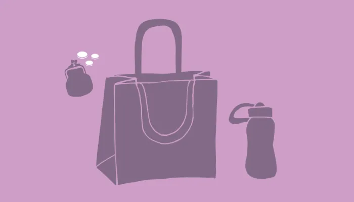 saavy shopping illustration