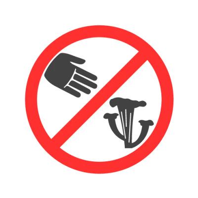 Do not pick fungi