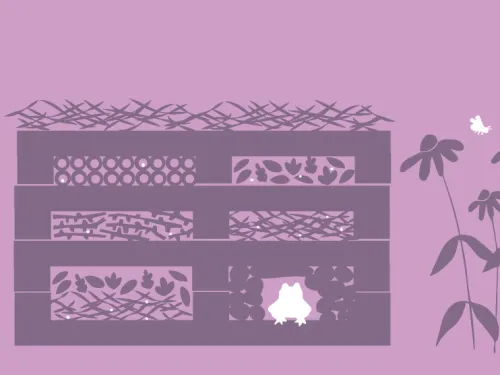 bug mansion illustration